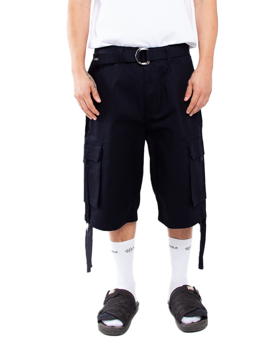 Twill Cargo Shorts – - Main Image