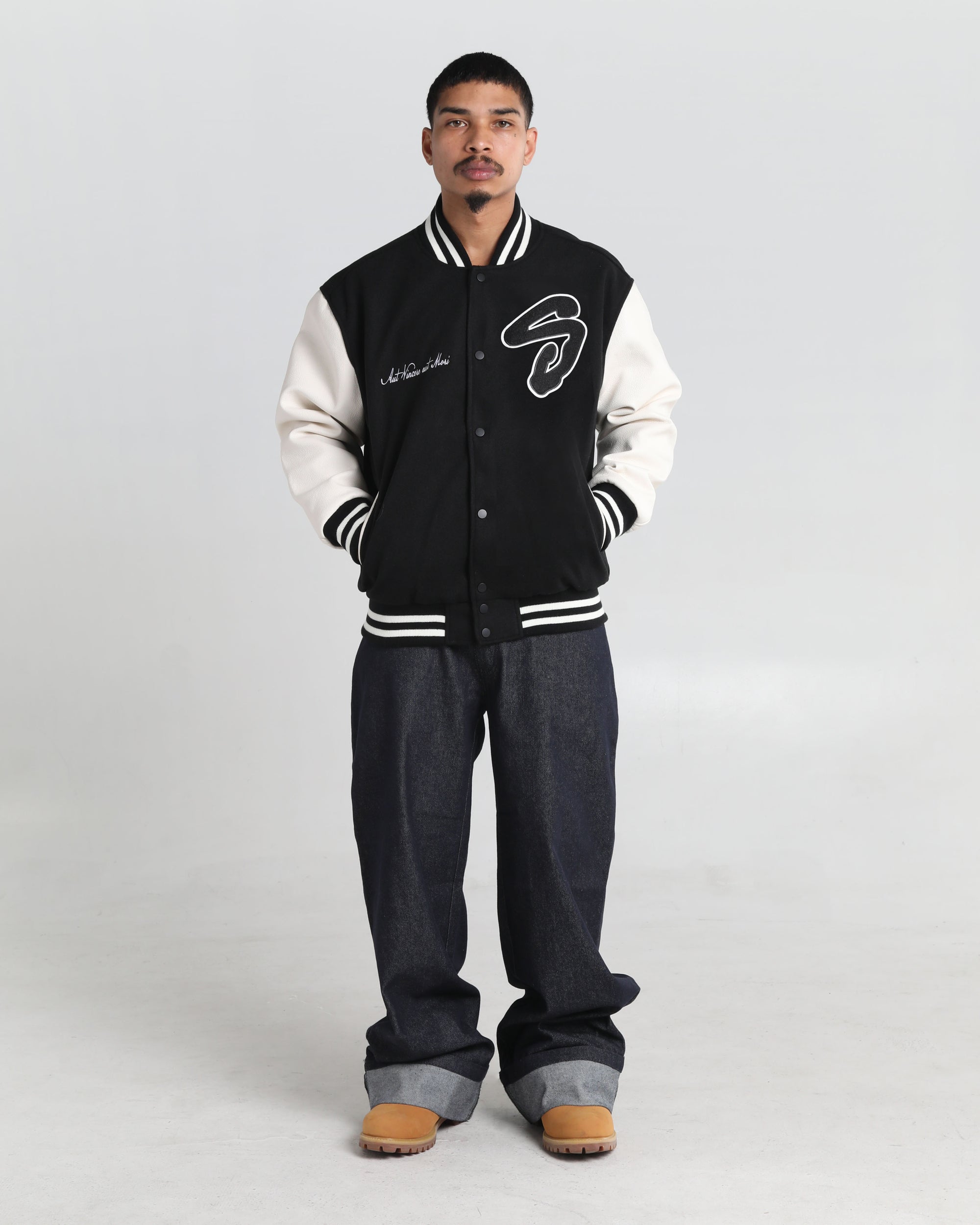 Conquer or Die Letterman Jacket