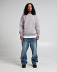 Garment Dye Double Layer Reversible Crewneck