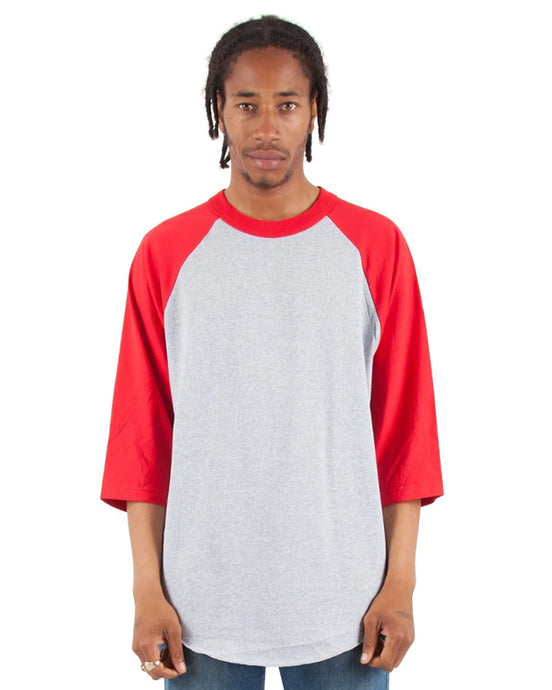 6.0oz Raglan 3/4 Sleeve - Large Sizes