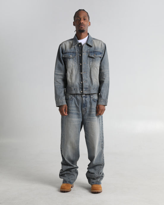 Twisted Denim Jacket