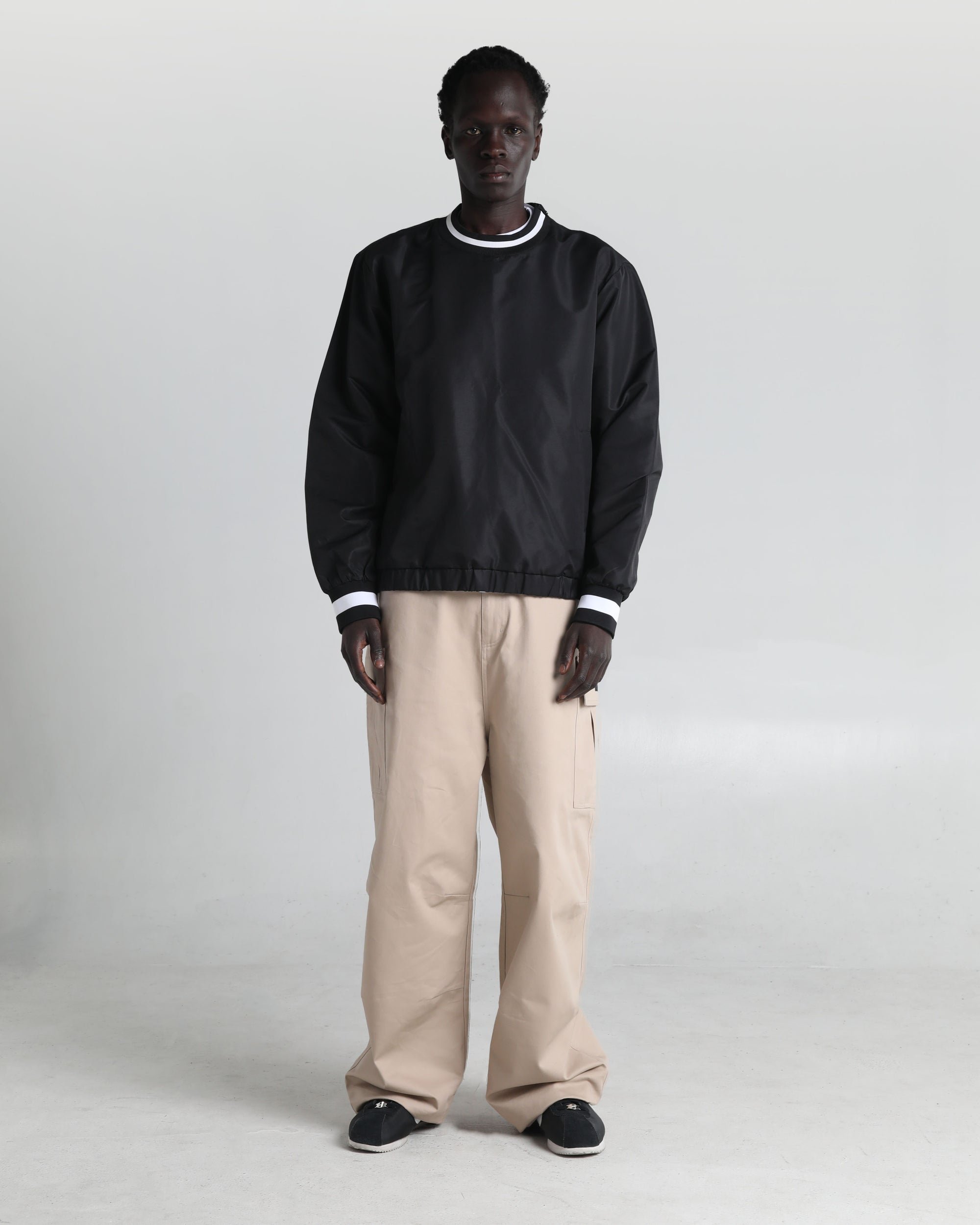 Crew Neck Windbreaker