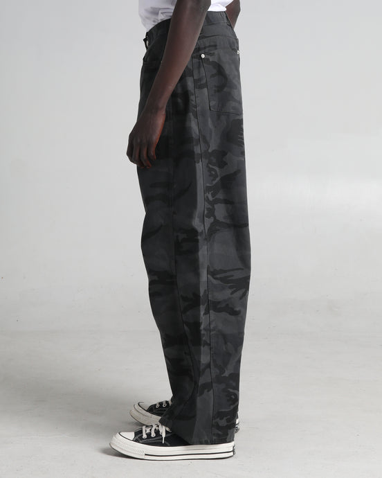 Black Charcoal Camo