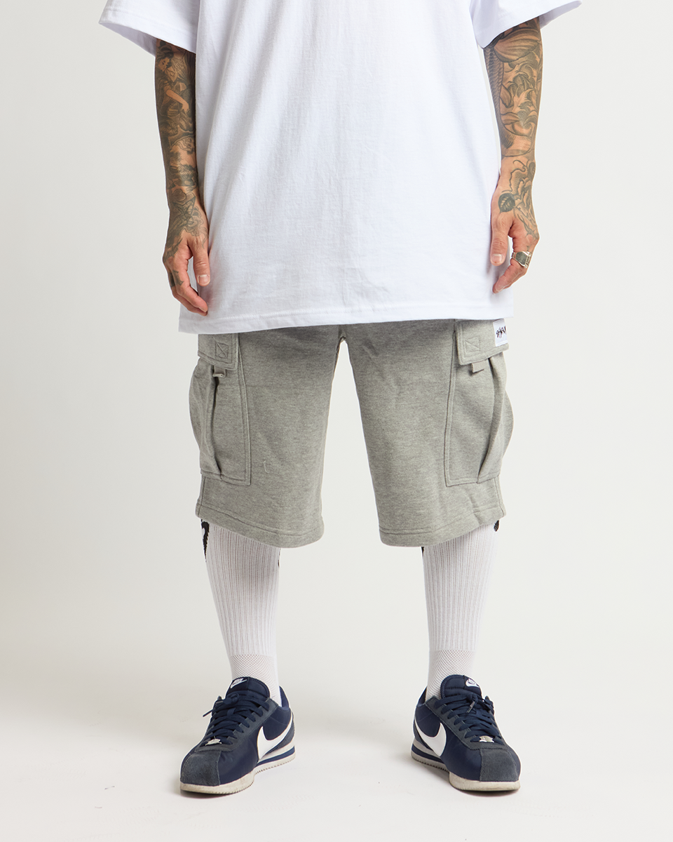 Fleece Cargo Shorts