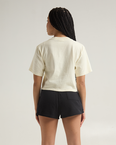 Women's Garment Dye Fleece Shorts