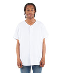 7.5 oz Baseball Jersey XL / White