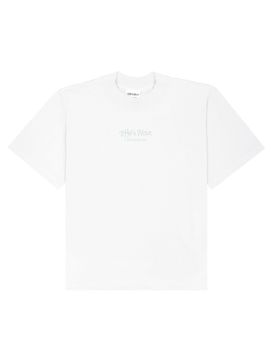 3M Reflective Logo Max Heavyweight Tee 2XL / White