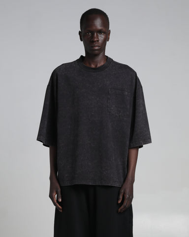 7.5oz Acid Wash Pocket Tee Short Sleeve