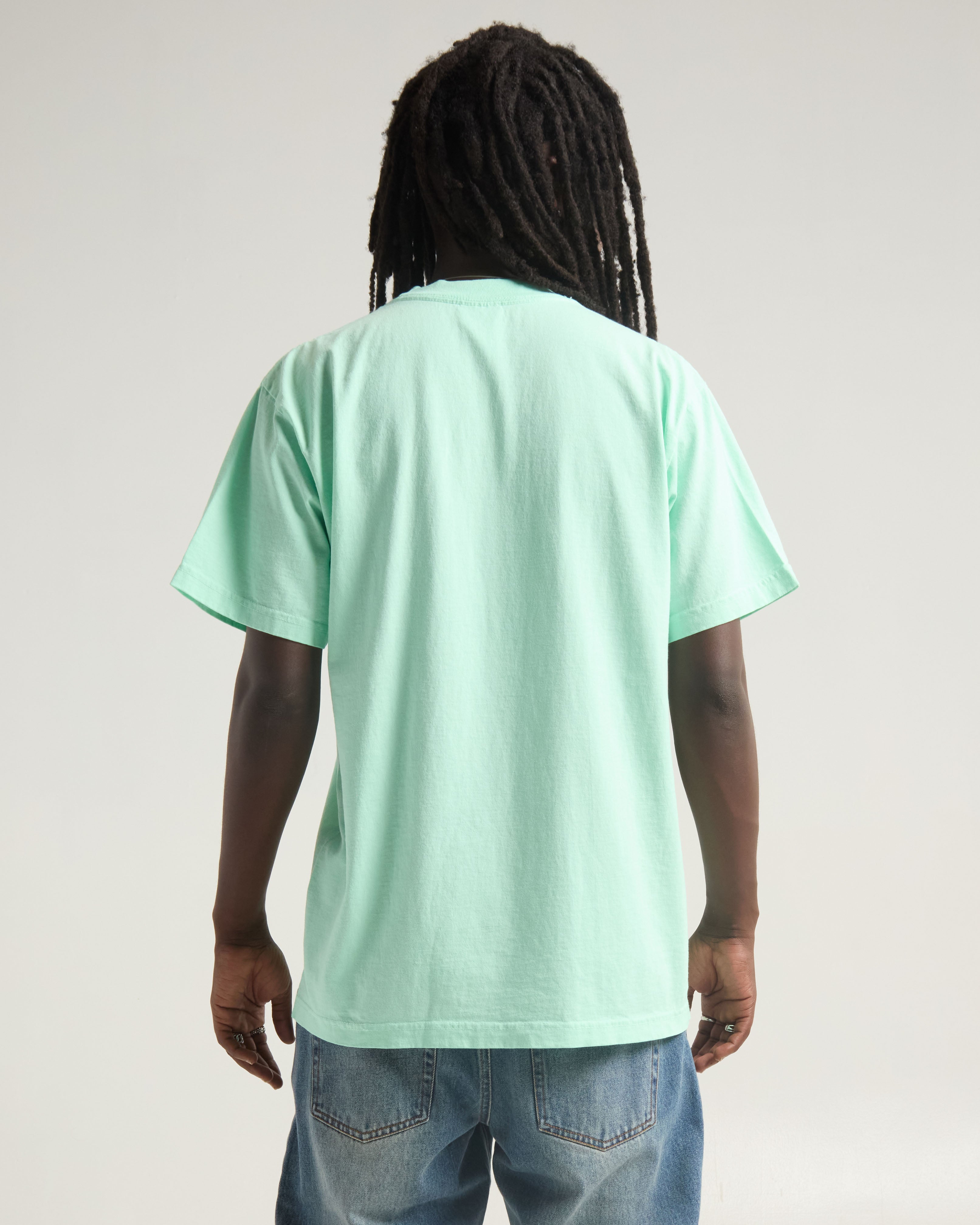 Shaka Wear 7.5oz Max Heavyweight Garment Dye T-Shirt - Large Sizes