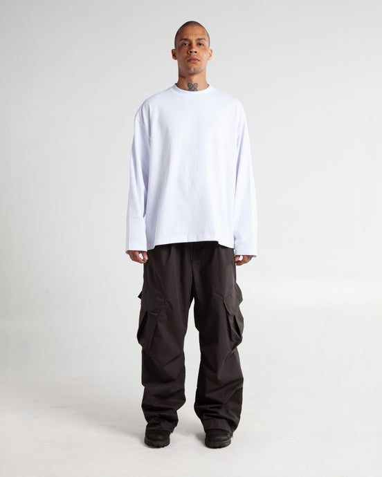 Baggy Twill Cargo Pants