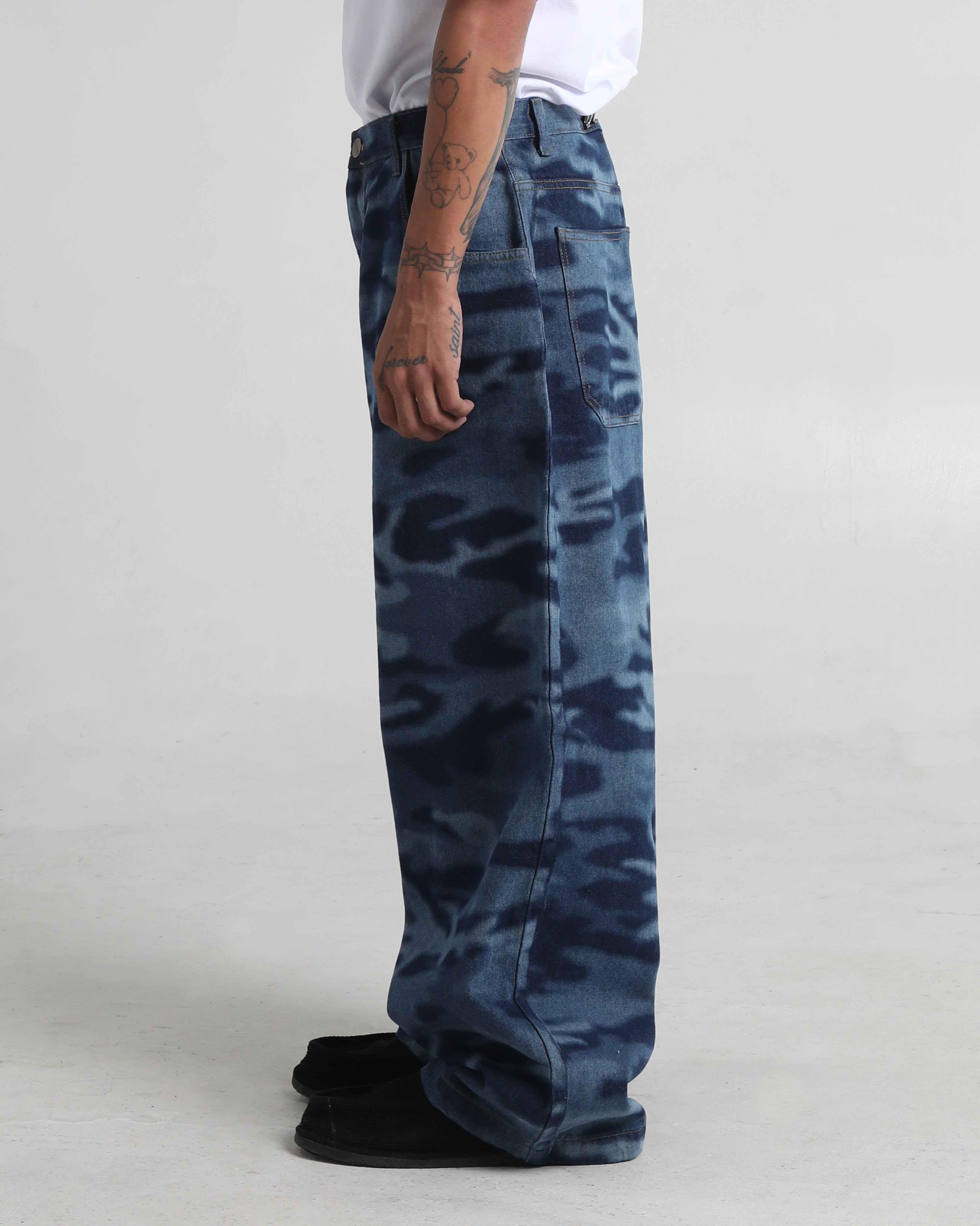 パンツ Deaile Paint Balloon Denim Balloon Denim – Shakawear.com