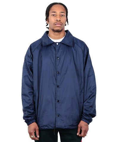 CHALLENGER VLACK COACH JACKET NAVY Mサイズ チャレンジャー 人気の新 