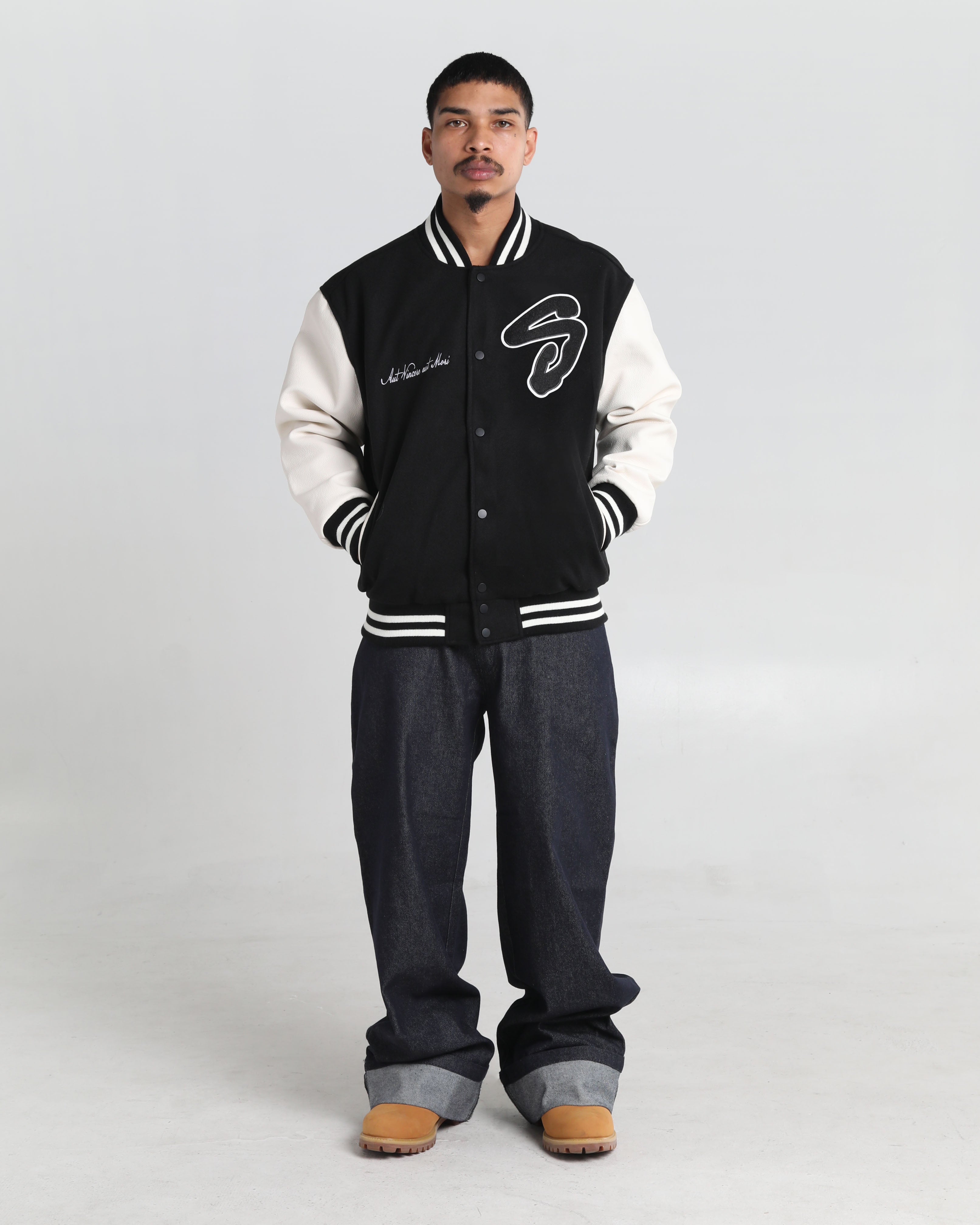 Conquer or Die Letterman Jacket