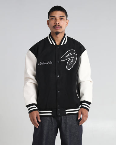 Conquer or Die Letterman Jacket
