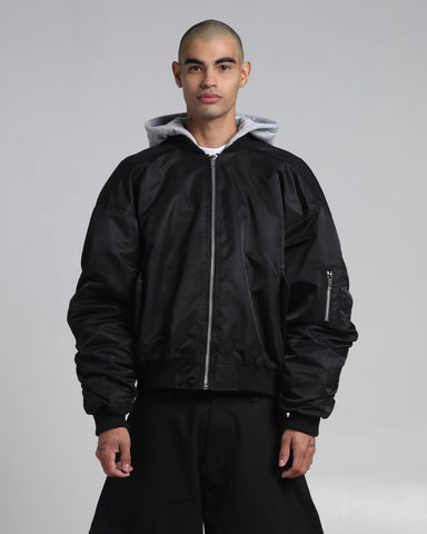 Drop Shoulder Bomber Jacket