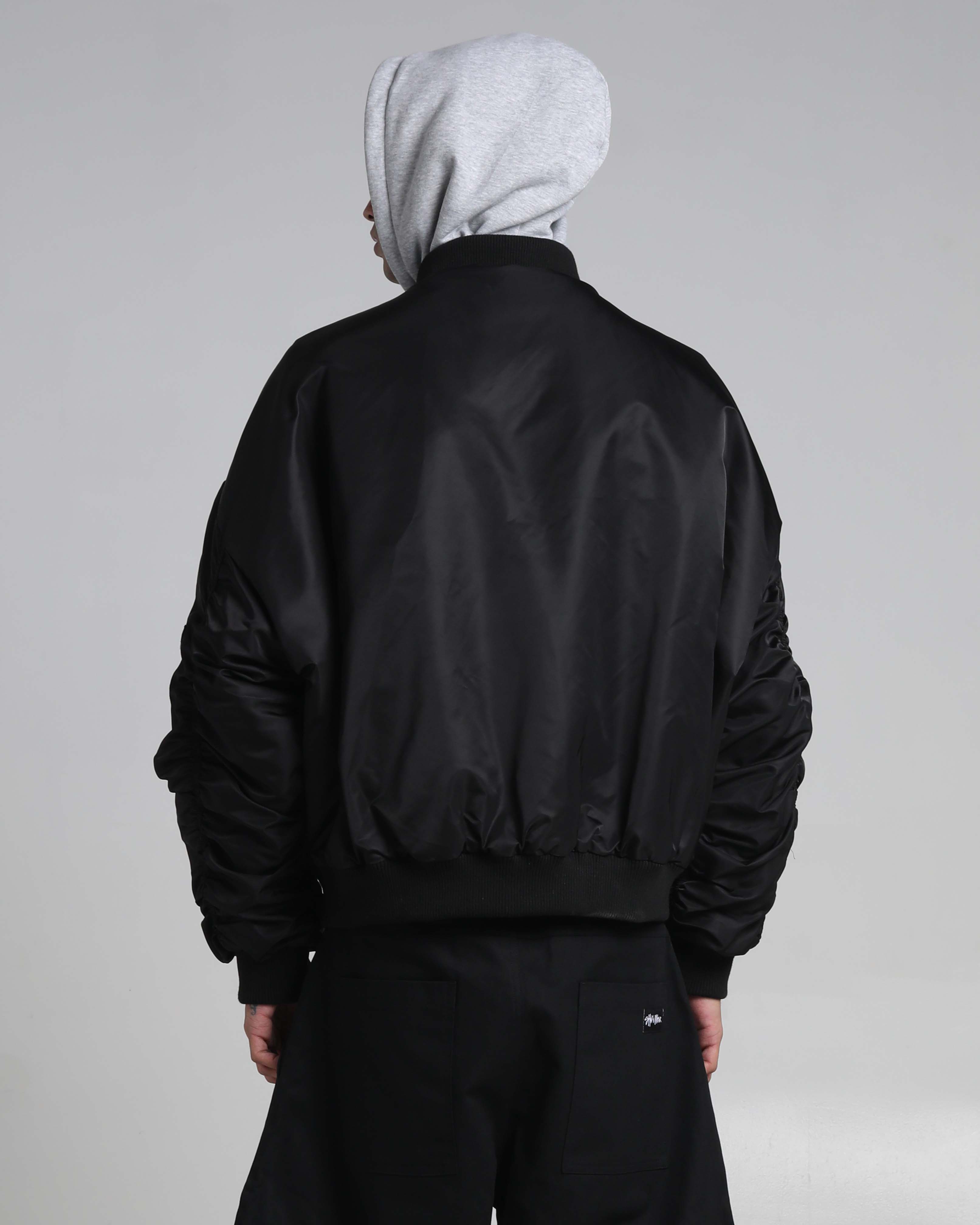 22SS draped shoulder bomber Drop Shoulder Bomber Jacket