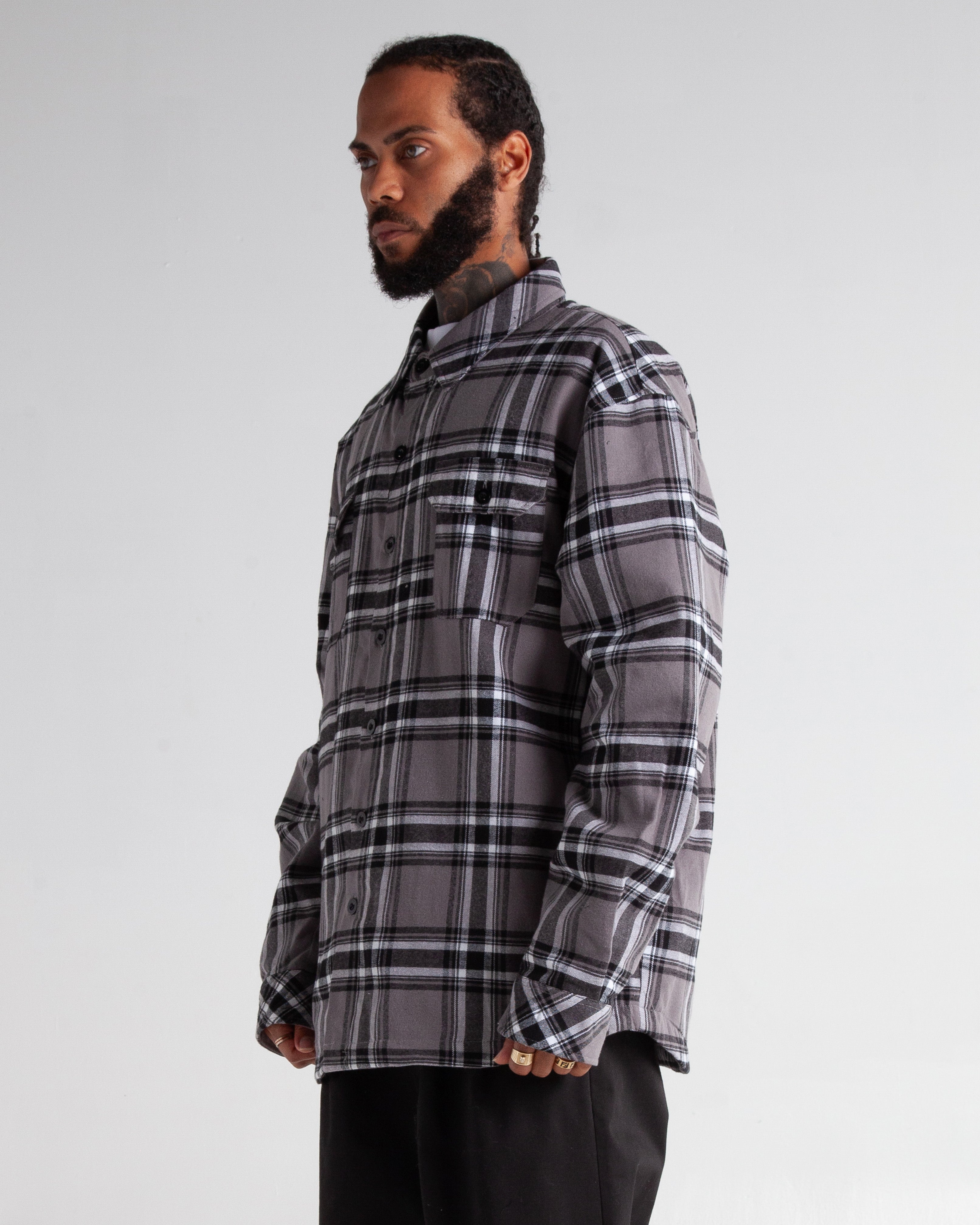 ジャケット・アウター KAJA CHECK FLANNEL SHIRT JACKET SIZE S KAJA CHECK FLANNEL SHIRT JACKET | KAJA