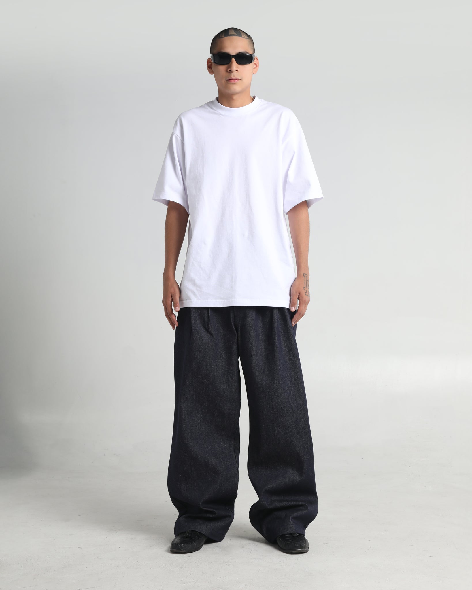 T.H.U.G Pleated Denim