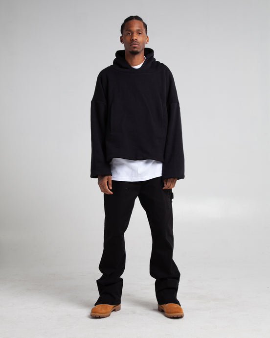 Garment Dye Poncho Hoodie