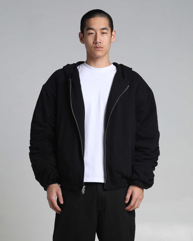 Hooded Fleece Bomber