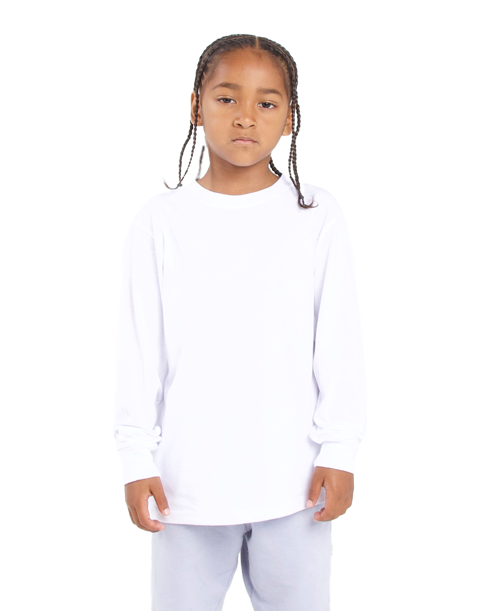 Wholesale Long Sleeve Spring Kids White Shirt Dress with