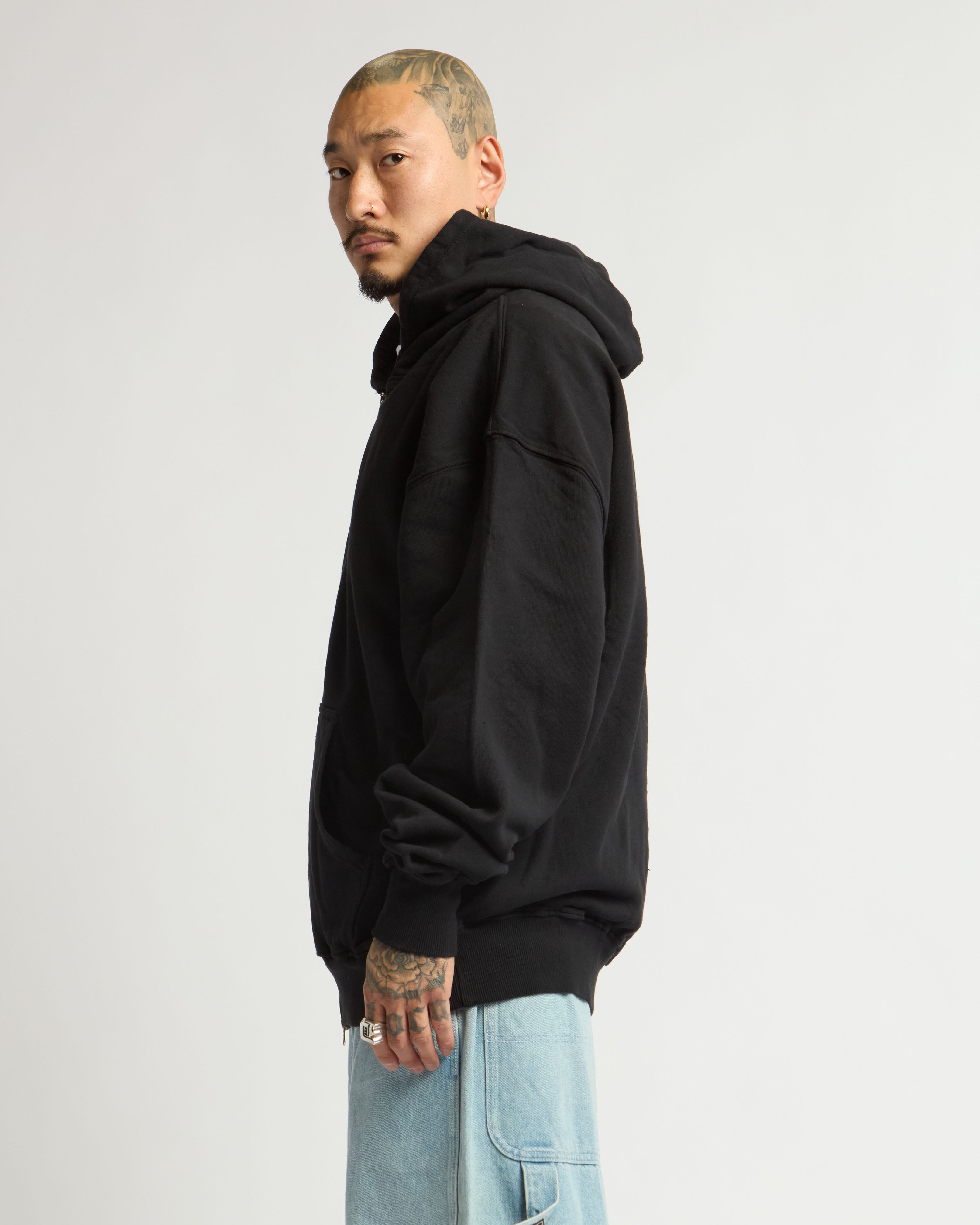 12.0oz Double Zip Garment Dye Hoodie – Shakawear.com