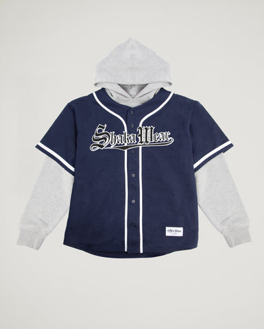 Baseball Jersey Hoodie