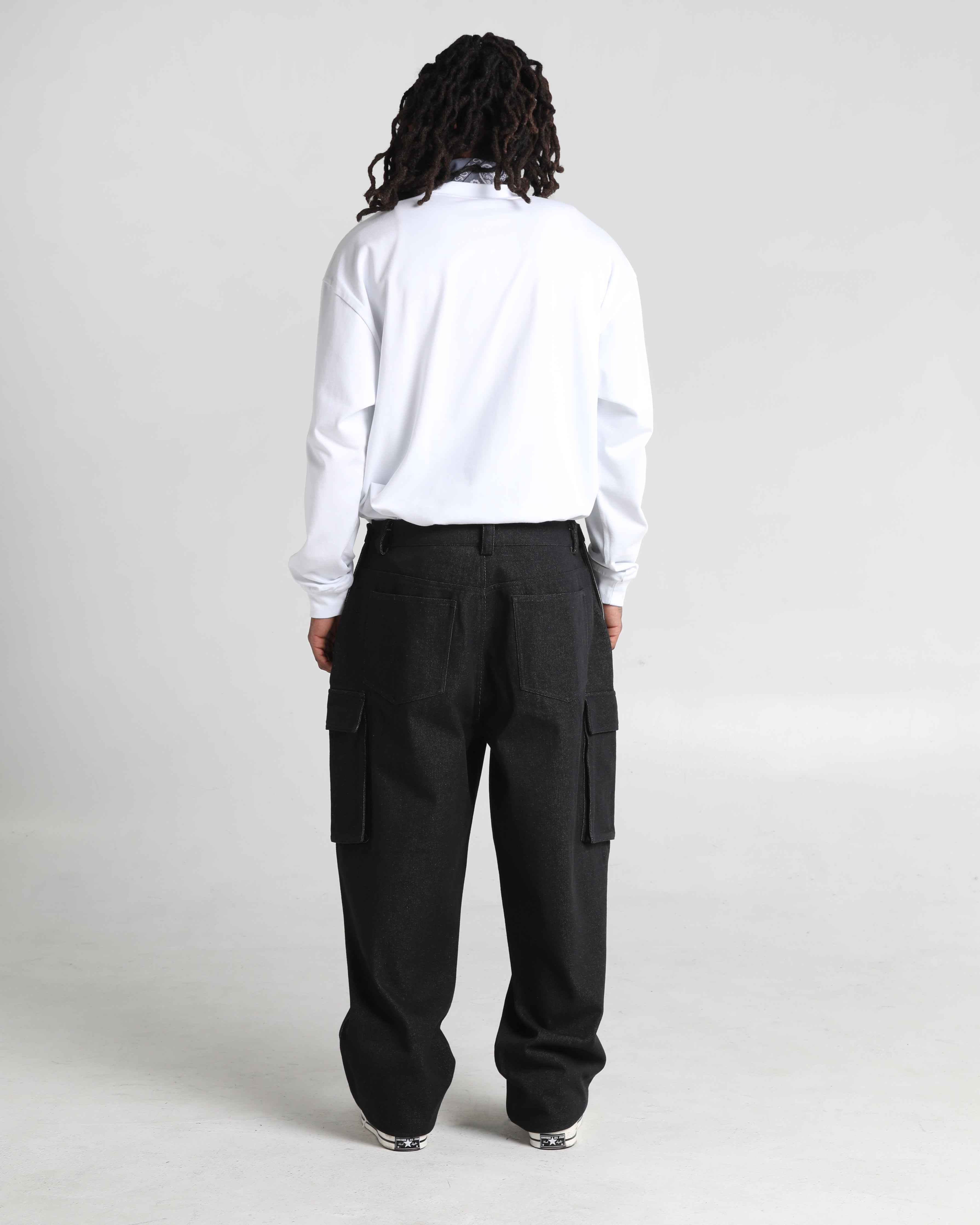 FASHIRU work overalls オーバーオール　ブラック FASHIRU work overalls オーバーオール ブラック
