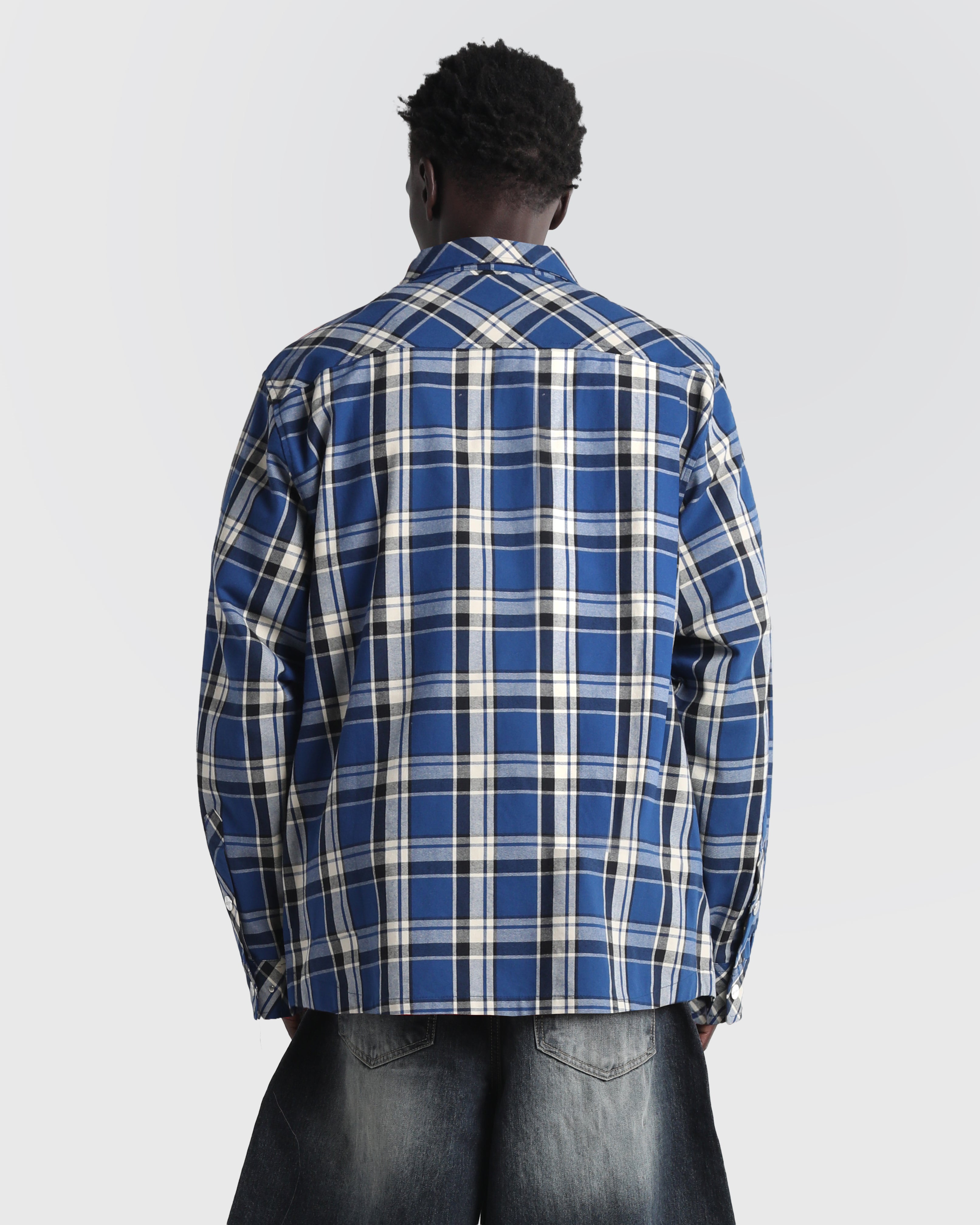 ジャケット・アウター KAJA CHECK FLANNEL SHIRT JACKET SIZE S KAJA