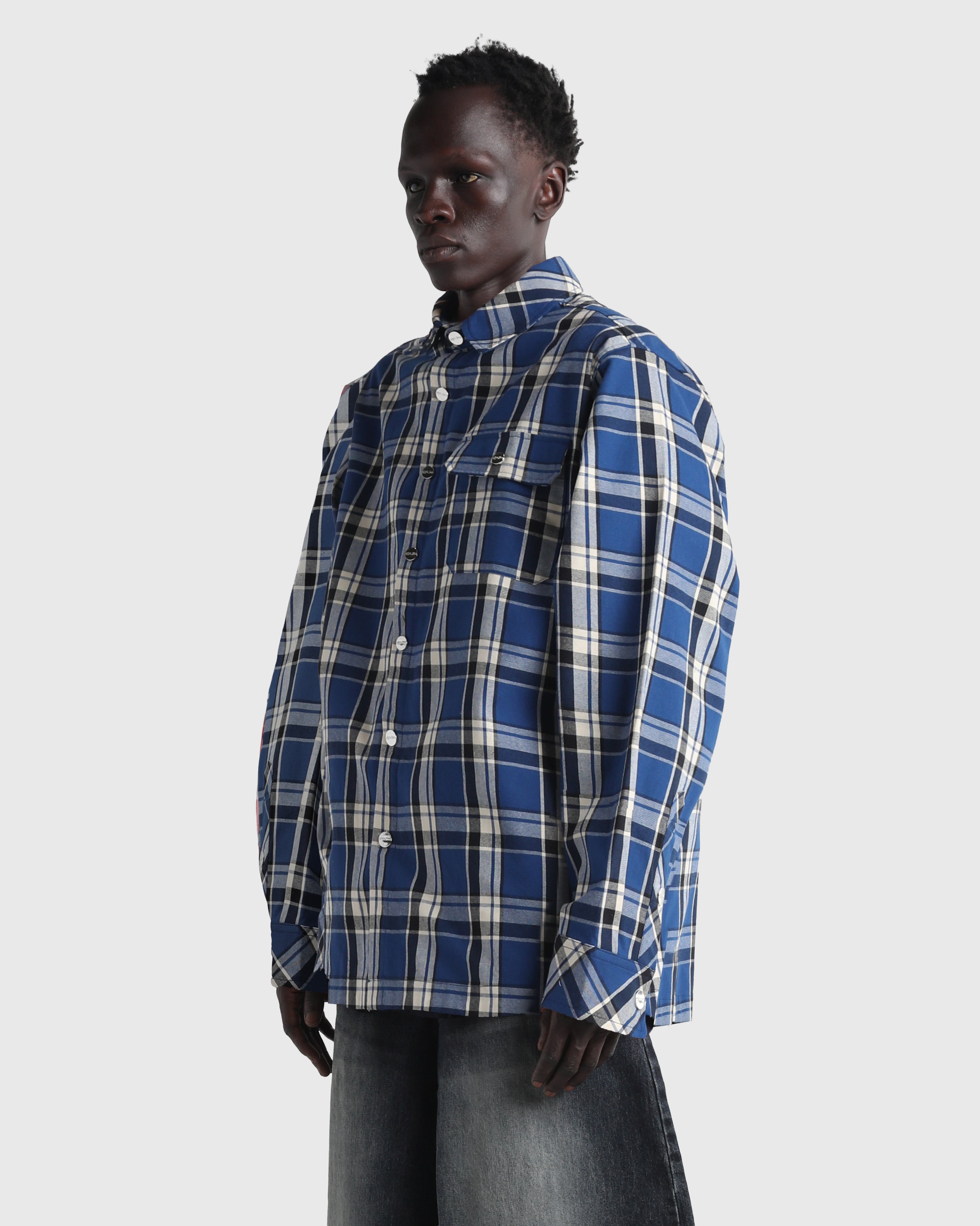 ジャケット・アウター KAJA CHECK FLANNEL SHIRT JACKET SIZE M KAJA CHECK FLANNEL SHIRT JACKET 【サイズ2】