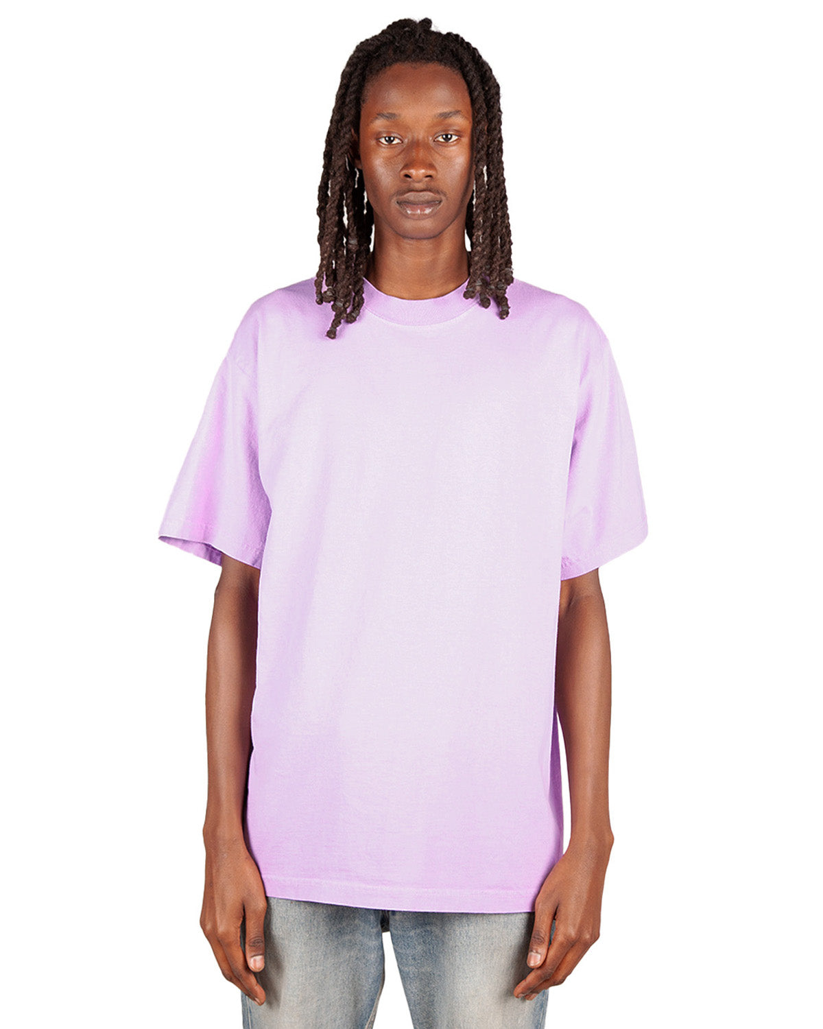 Plus Size Lilac Purple Oversized T-Shirt