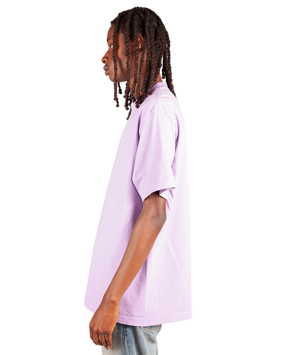 Shaka Wear SHGD - Garment-Dyed Crewneck T-Shirt, Oatmeal, L