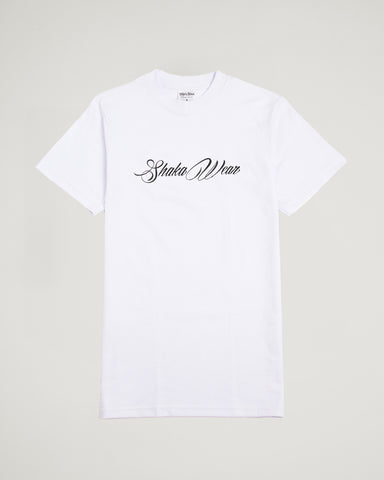 S / White