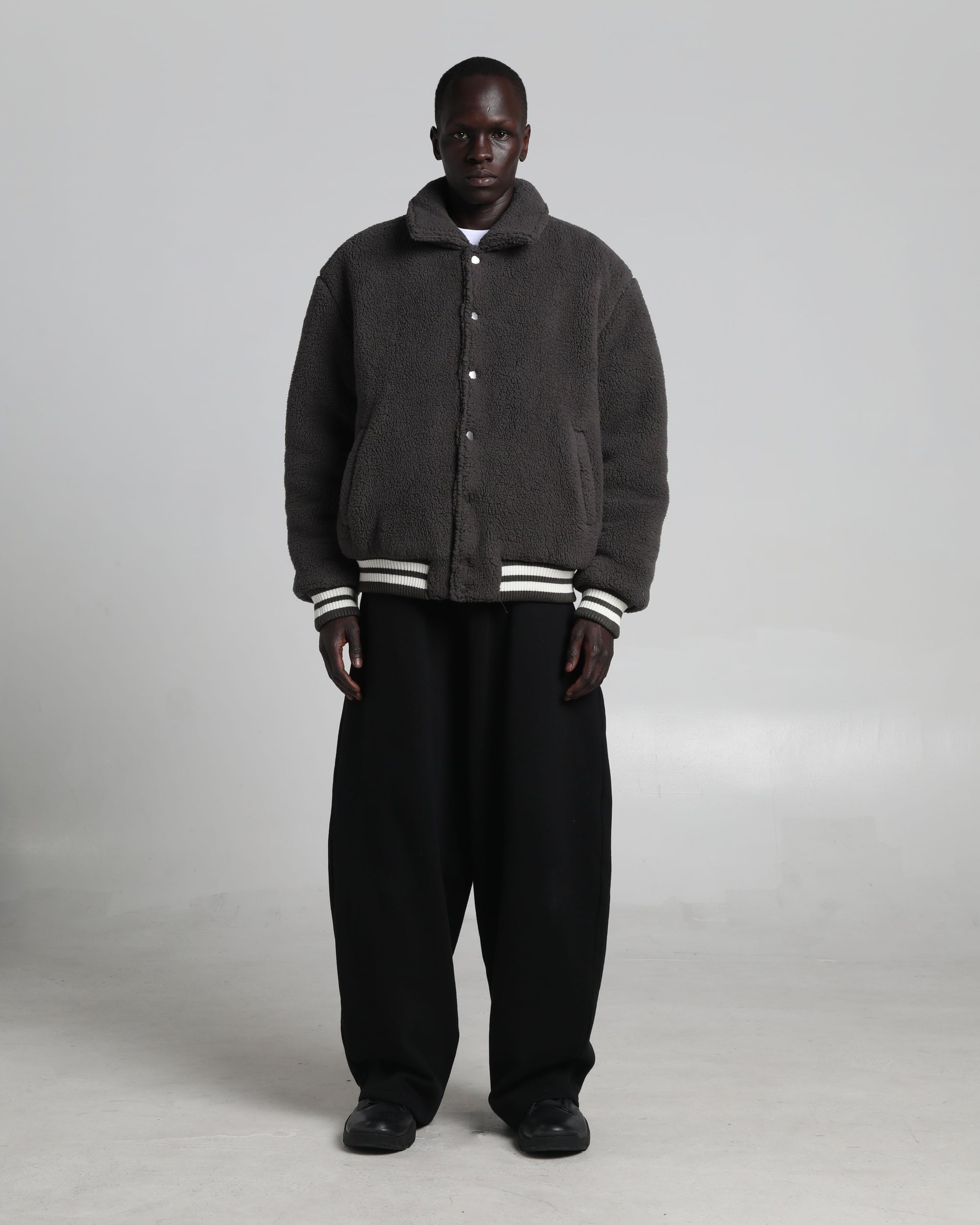 Sherpa Varsity Jacket