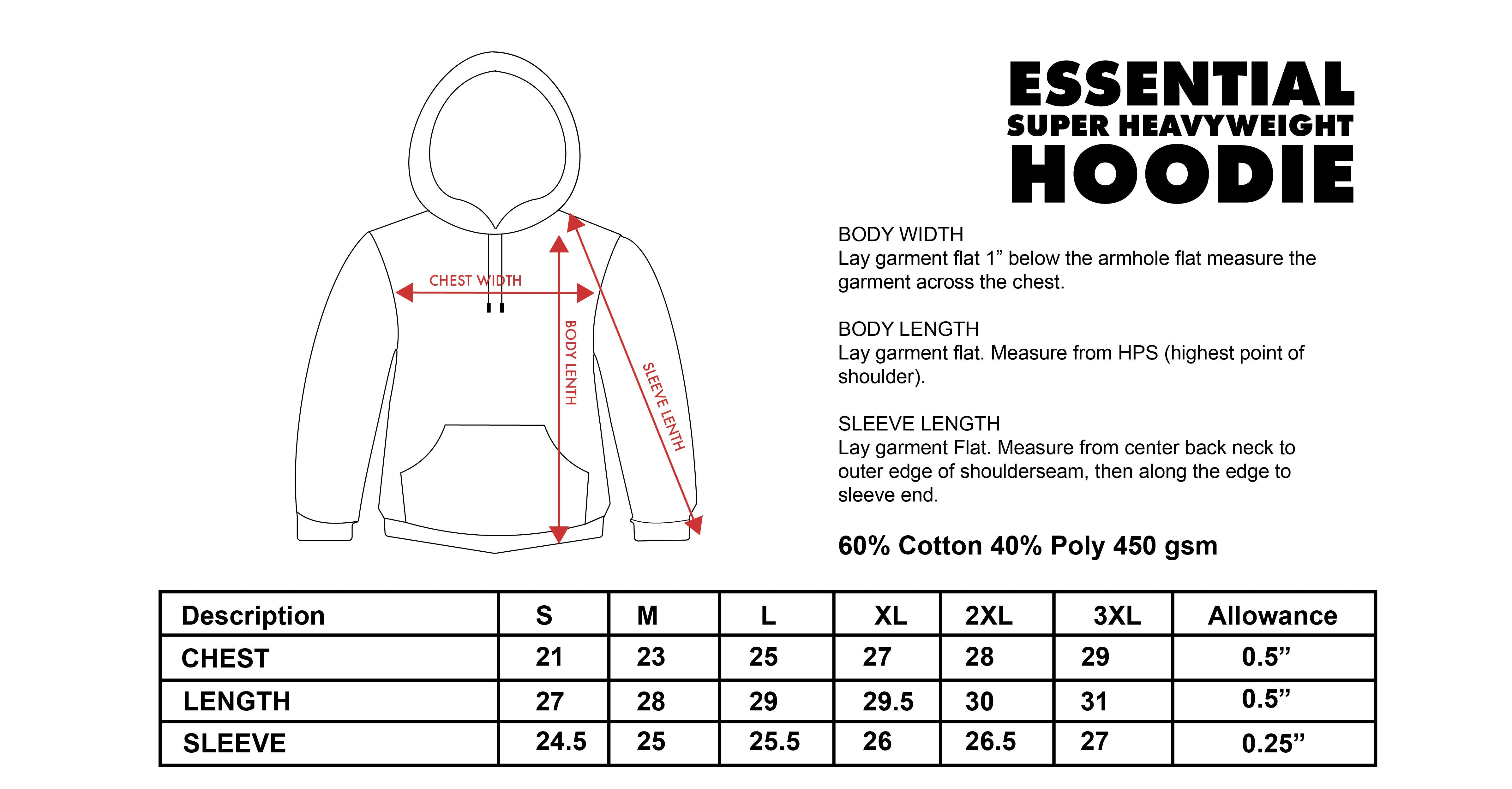 Essential Super Heavyweight Hoodie