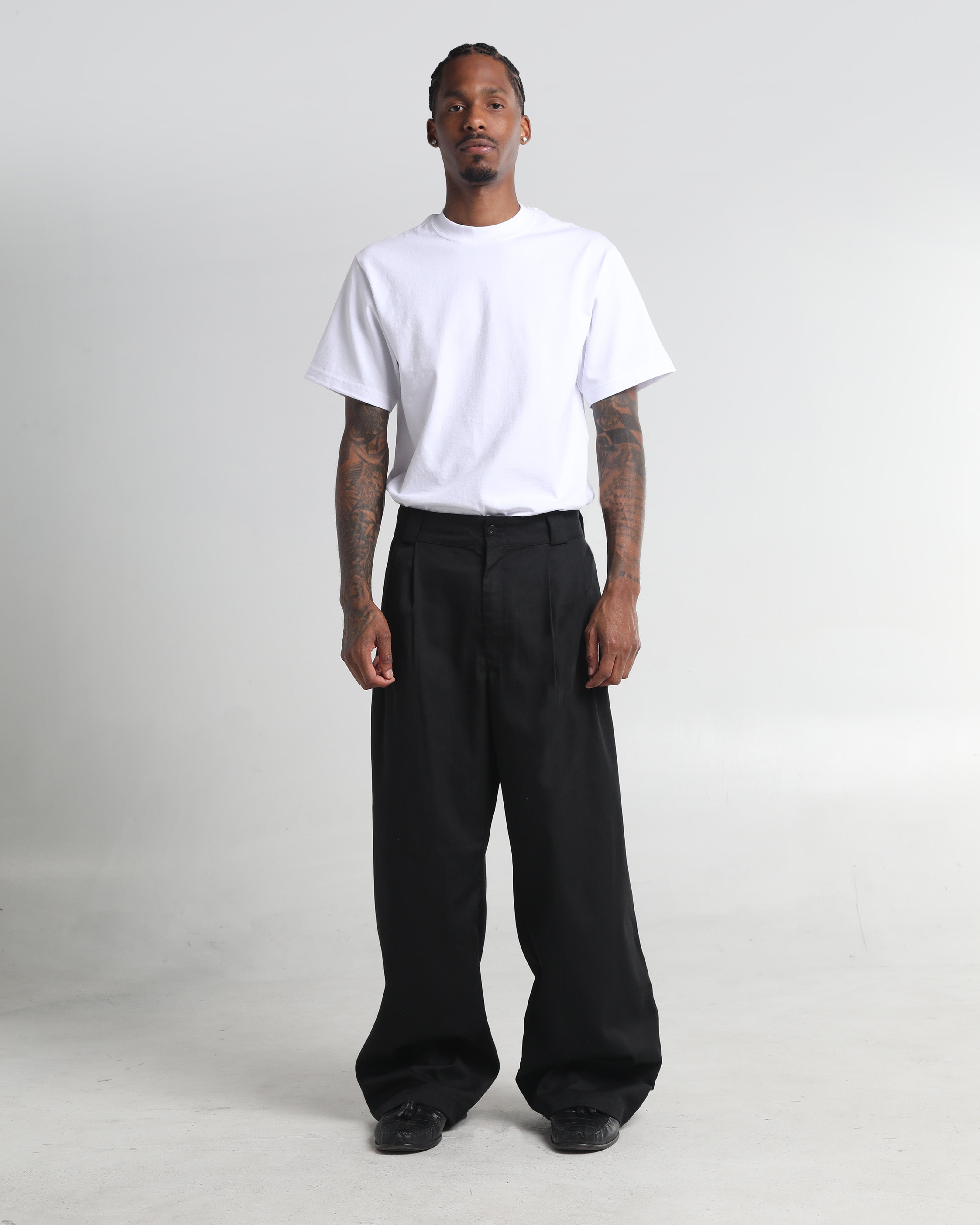 Pleated Thug Pants