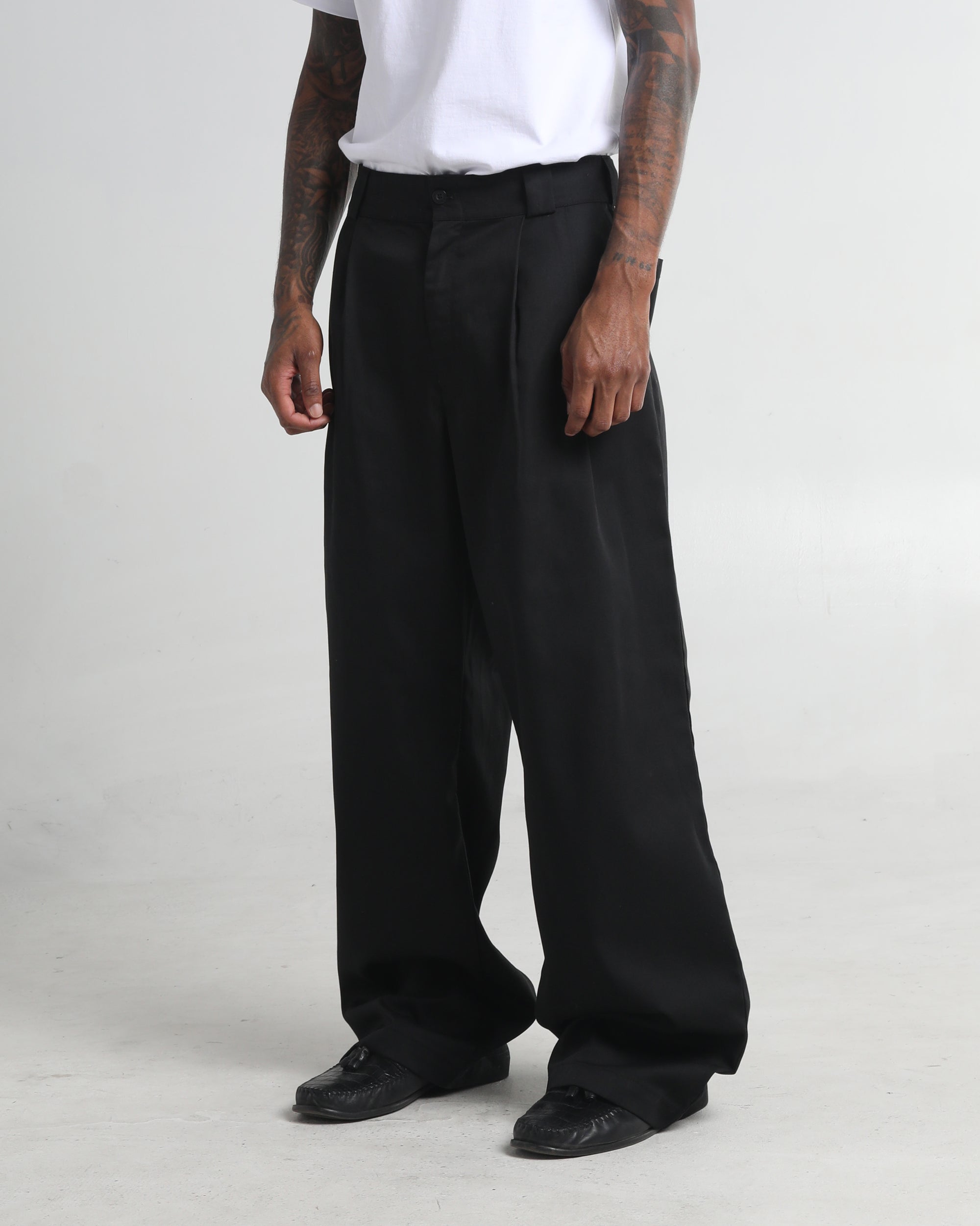 Pleated Thug Pants