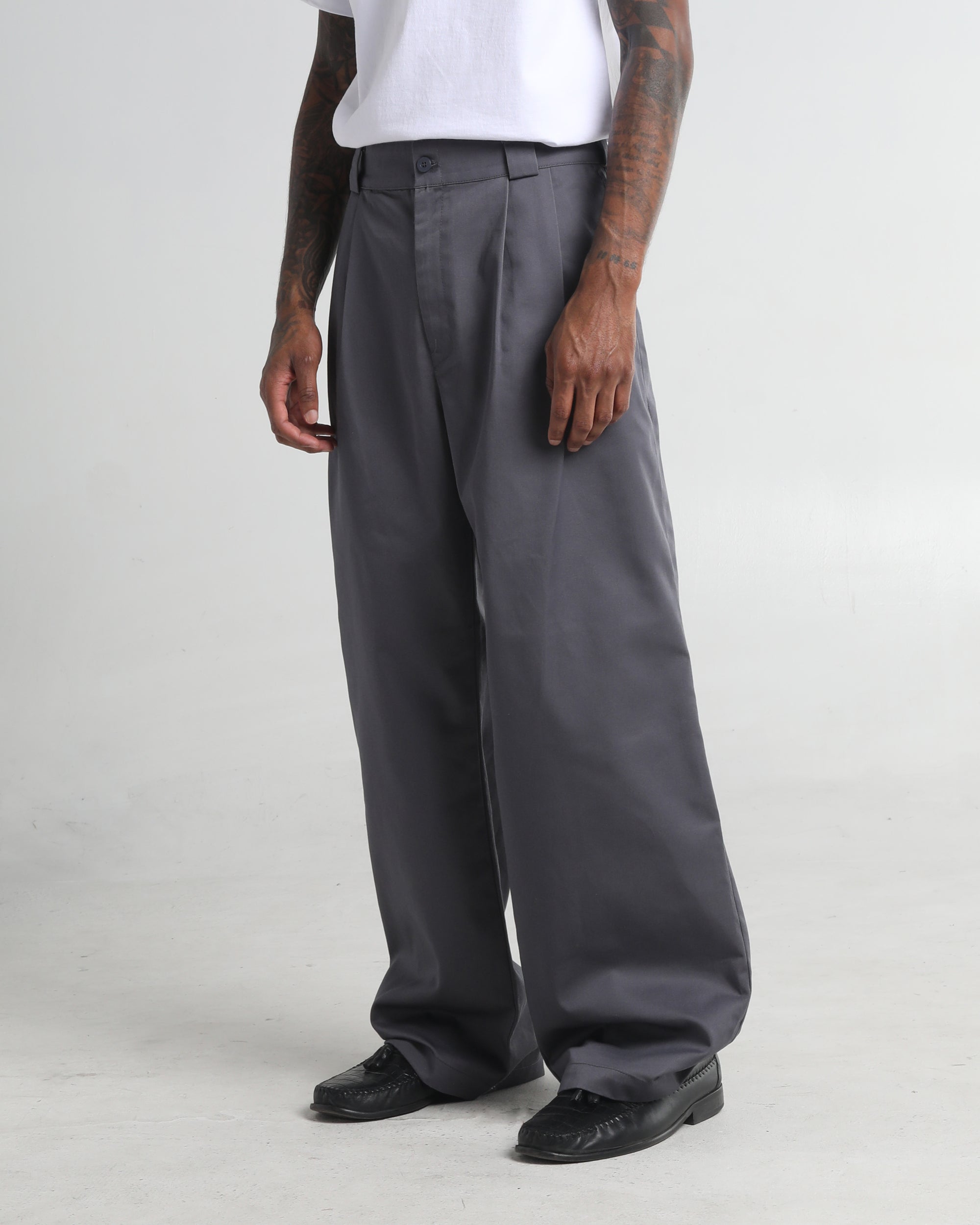 Pleated Thug Pants