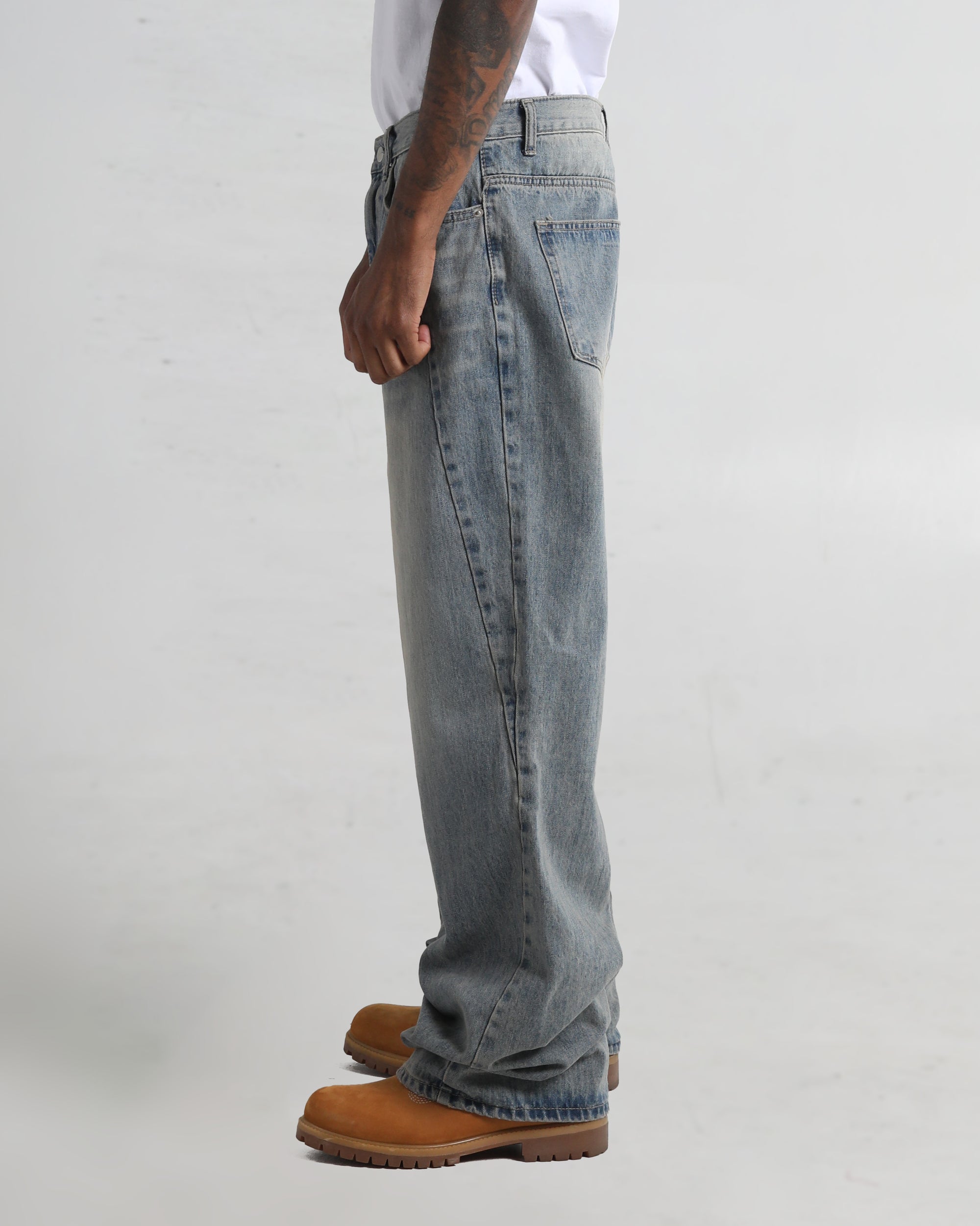 Twisted Baggy Denim