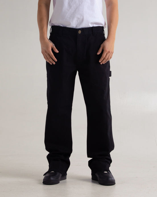 Canvas Zip Carpenter Pants