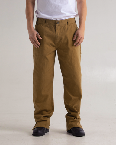 Canvas Zip Carpenter Pants