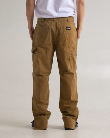 Canvas Zip Carpenter Pants