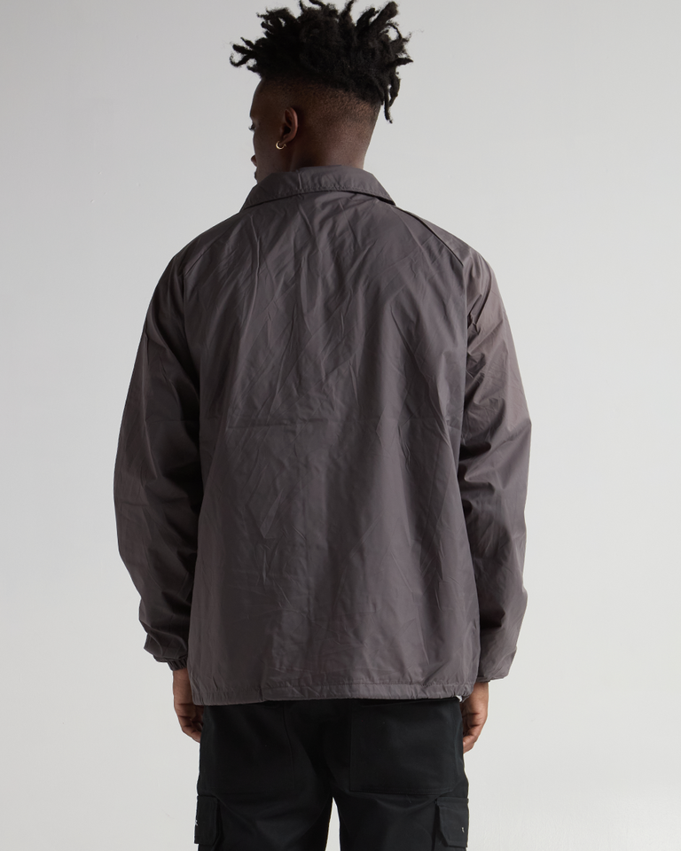 Washed Coach Jacket - Khaki