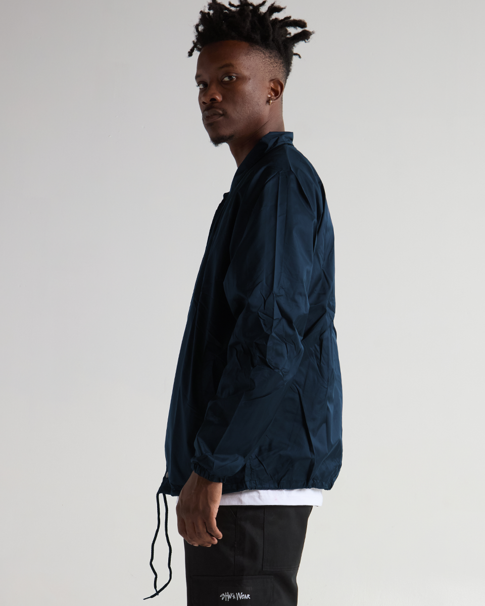 Navy blue windbreaker jacket online