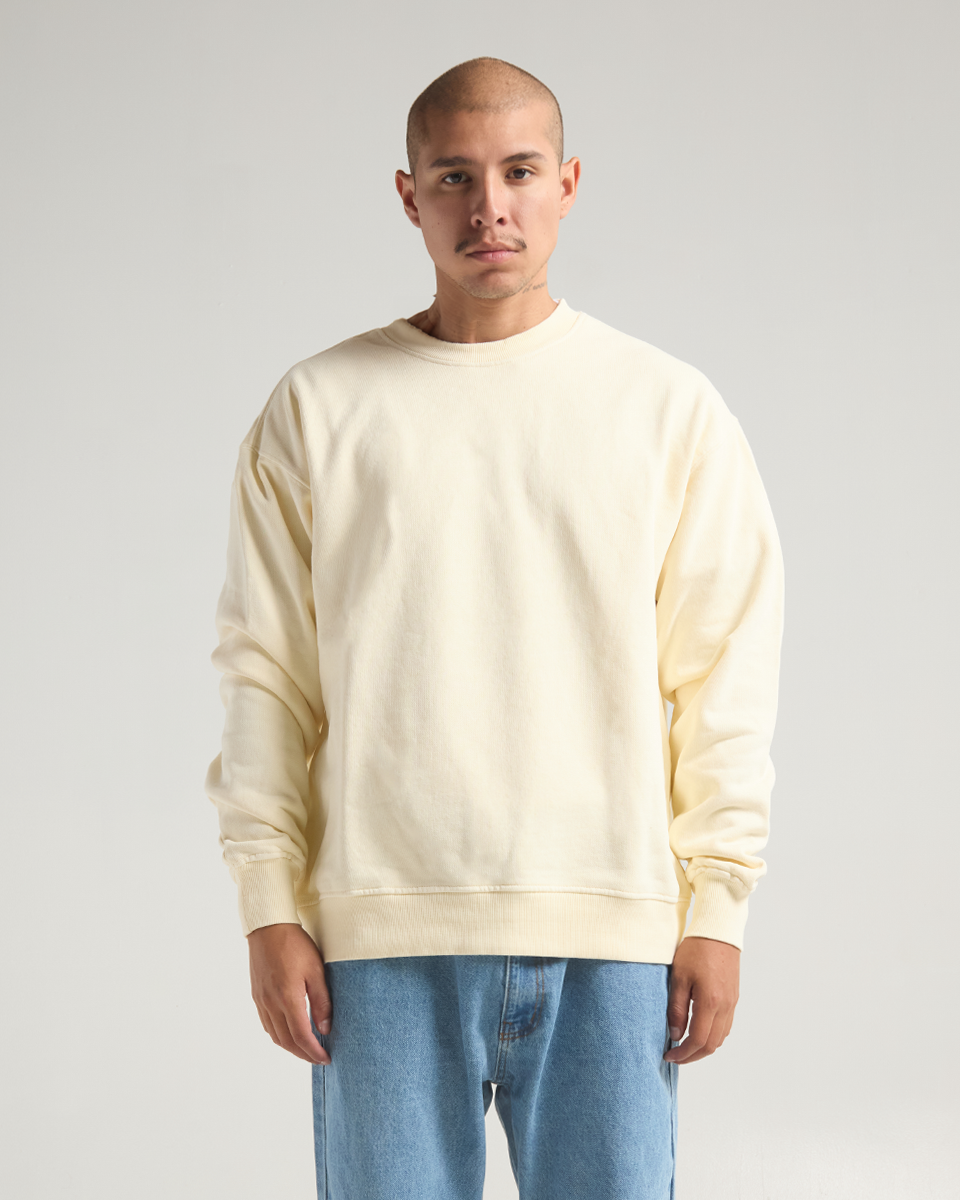 Garment Dye Fleece Crewneck Crew Neck – Shakawear.com