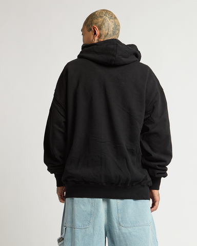 トップス SECRET Double Zip Hoodie Black Size:S 12.0oz Double Zip Garment Dye Hoodie – Shakawear.com