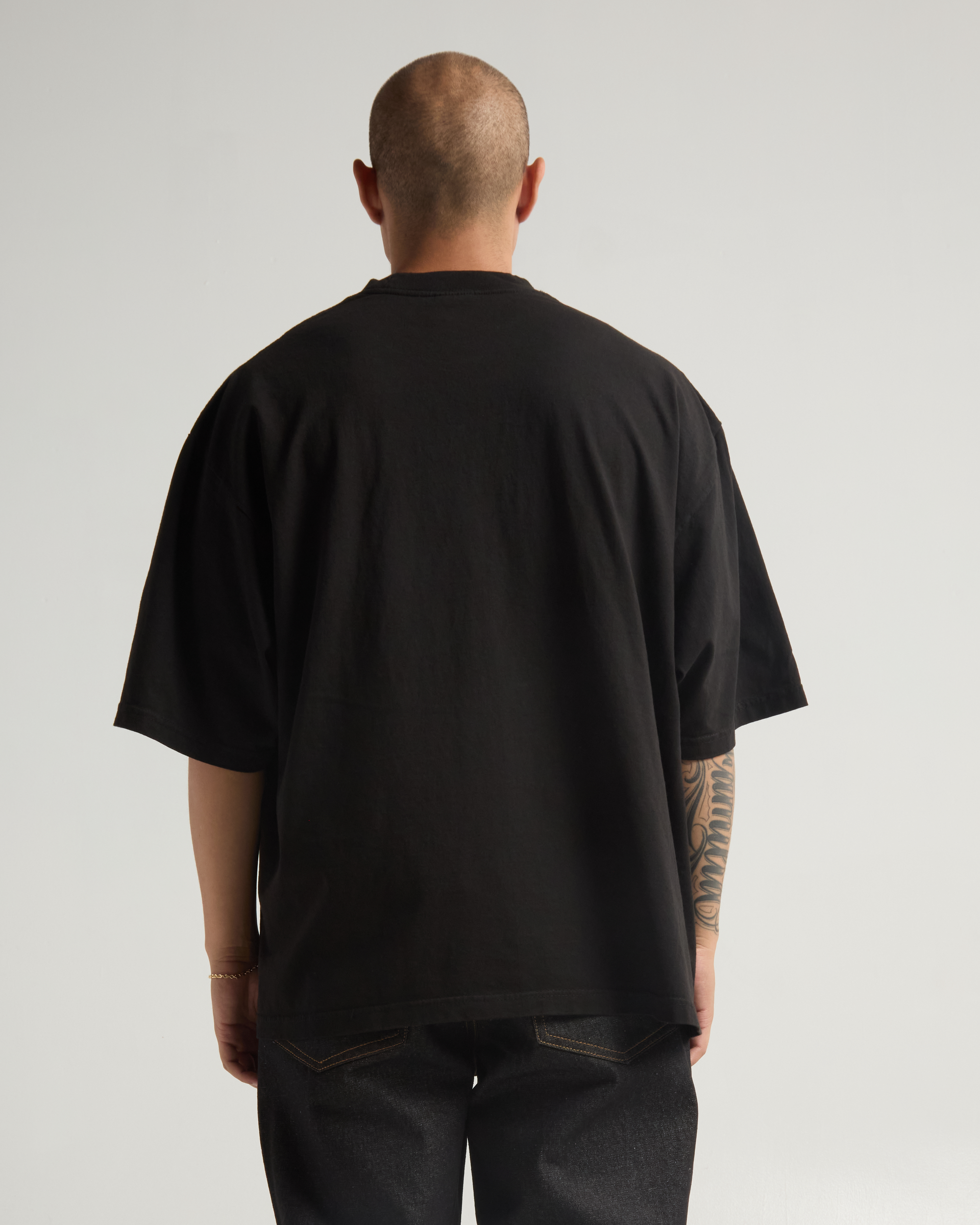 7.5oz Garment Dye Drop Shoulder T Shirt Shakawear