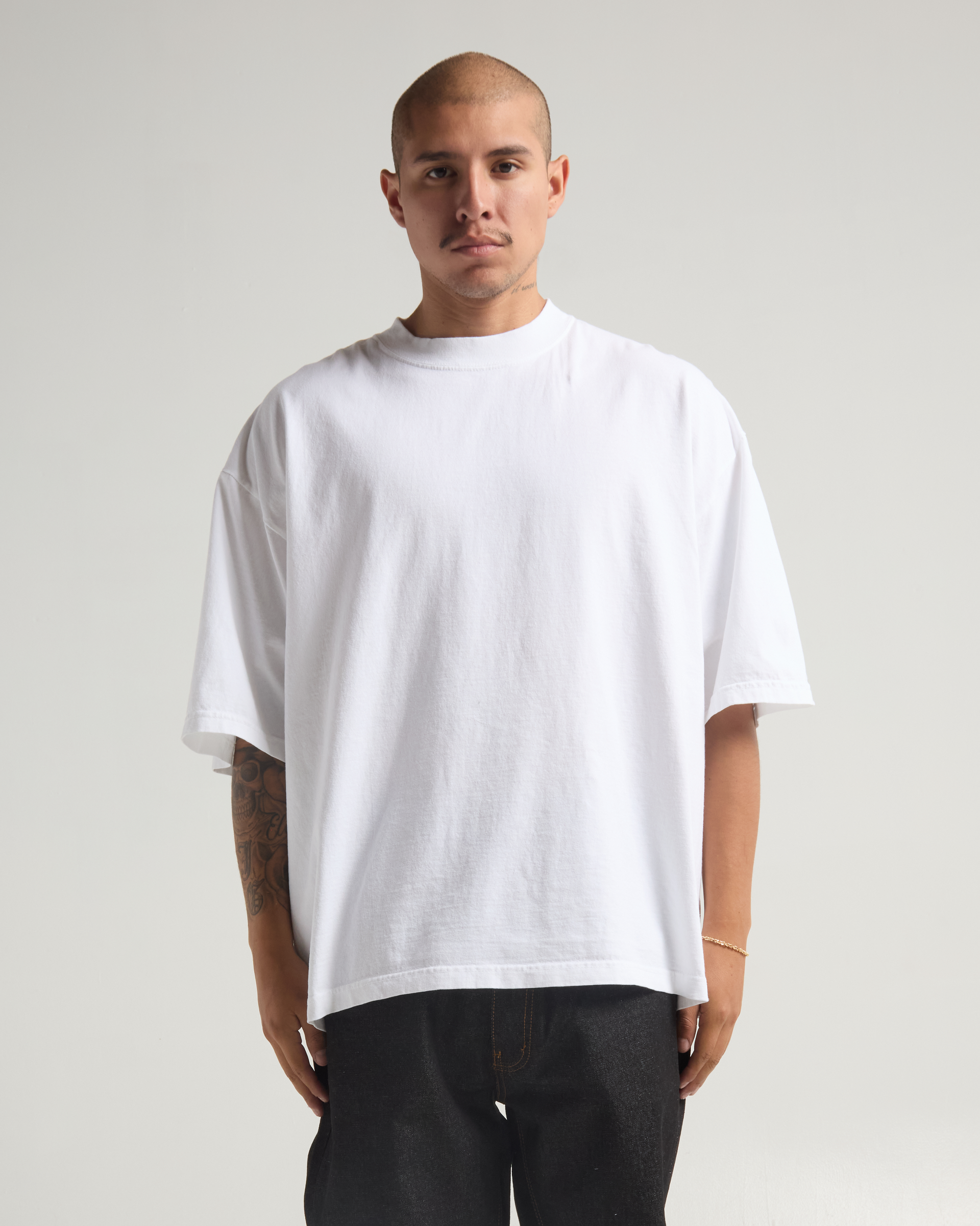 7.5 oz Garment Dye Drop Shoulder T-Shirt