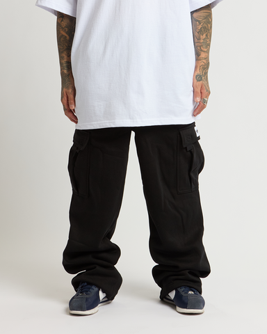 Heavy Fleece Cargo Pants