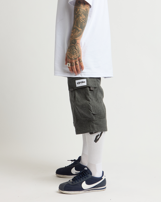 Fleece Cargo Shorts